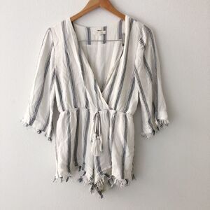 Honey Belle Striped Romper